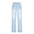 levne dámské džíny-Dámské Džíny Široké nohavice Bavlna Vodní modrá Jaro &amp; podzim