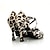 Недорогие Обувь для латиноамериканских танцев-Жен. Обувь для латины Профессиональный стиль ЧаЧа Сексуальная обувь Стиль С пряжкой Взрослые Цвет-леопард