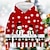 preiswerte Kapuzenpullover &amp; Sweatshirts-kinderkleidung Jungen Kapuzenshirt Weihnachtsmann Jeder Emoji Langarm Herbst Winter Aktiv Täglich Baumwolle Casual