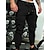 cheap Sweatpants &amp; Joggers-Men&#039;s Joggers Cargo Pants Drawstring Beam Foot Bottoms Outdoor Street Cotton Breathable Soft Fitness Gym Workout Performance Sportswear Activewear Solid Colored Dark Grey White Black / Stretchy