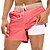 cheap Men&#039;s Swim Shorts-Men&#039;s Swim Shorts Swim Trunks Board Shorts Pocket Drawstring Elastic Waist Stripe Comfort Breathable Short Casual Daily Holiday Classic Style Casual / Sporty White &amp; Blue ArmyGreen Micro-elastic