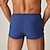 cheap Men&#039;s Boxers Underwear-Men&#039;s 1pack Underwear Basic Panties Boxers Underwear Briefs Nylon Antibacterial Leak Proof Pure Color Low Waist Blue Green
