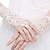 cheap Wedding Gloves-Polyester / Mesh Elbow Length Glove Party / Evening / Stylish With Pure Color / Trim / Crystals / Rhinestones Wedding / Party Glove