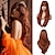 abordables Pelucas sintéticas de moda-largo ondulado ombre marrón a rubio pelucas para mujeres pelo sintético resistente al calor ombre peluca para fiesta diaria uso cosplay-24 pulgadas pelucas barbiecore