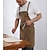 levne Zástěry-kuchařská zástěra pro ženy a muže, kuchyňská zástěra na vaření, personalizovaná zahradní zástěra s kapsami, nastavitelný popruh pro tesaře, mechaniky, malíře
