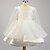 abordables Robes à Fleurs pour Filles-Enfants Fille Robe de demoiselle d&#039;honneur Robe de fête Paillette manche longue Utilisation Mariage Anniversaire Adorable Princesse Coton Au dessus du genou robe soirée Robe Trapèze Robe de