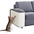 baratos Sofá Seat e Tampa do Apresentamento-Protetor de sofá tapete de arranhões de gato protetor de móveis de sisal natural almofada de arranhões para tapete de arranhões de gatos para sofá, sofá, cadeira (direita e esquerda)