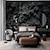 cheap Brick&amp;Stone Wallpaper-3D Abstract Wallpaper Mural Black Rock Wall Covering Sticker Peel and Stick Removable PVC/Vinyl Material Self Adhesive/Adhesive Required Wall Decor for Living Room Kitchen Bathroom