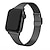 abordables correas de reloj de manzana-Ver Banda para Apple Watch Series 8 7 6 5 4 3 2 1 SE Acero Inoxidable Reemplazo Correa Correa Milanesa Pulsera