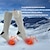 tanie sprzęt grzewczy-Zimowe podgrzewane skarpety mężczyźni kobiety skarpety samonagrzewające termiczne ciepłe skarpety elektryczne z etui na baterie trekking narciarski jazda na rowerze sport na świeżym powietrzu