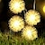 cheap LED String Lights-Firefly Dandelion Fairy String Lights 10M-50M Solar and Plug-in Dual Purpose Outdoor Waterproof Blossoms String Lights  Flowers Creative String Lights Holiday Lights Outdoor Party Holiday Solar EU  Sola US  1set