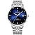 お買い得  クォーツ腕時計-新しい poedagar/ p868 ブランドのメンズ腕時計防水暗闇で光るスリムなカレンダー クォーツ時計は外国貿易でヒットです。
