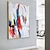 baratos Pinturas Abstratas-Pintura a óleo artesanal arte da parede da lona decoração abstrata moderna para decoração de casa rolada sem moldura pintura não esticada