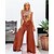 cheap Pants-Explosive style casual summer women&#039;s clothing tied rope fashion with loose wide-leg pants drape big flared women&#039;s pants