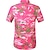 preiswerte Hawaiihemden mit Revers für Herren-Herren Hemd Hawaiihemd Sommerhemd Aloha-Shirt Blumen Flamingo Grafik-Drucke Umlegekragen Hellrosa Gelb Rosa Grün Leicht Blau 3D-Druck Outdoor Strasse Kurze Ärmel Bedruckt Button-Down Bekleidung