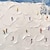 economico Quadri paesaggistici-Mintura Handmade Ski Resort Dipinti Ad Olio Su Tela Wall Art Decorazione Moderna Astratta Quadri Per La Decorazione Domestica Dipinto Arrotolato Senza Cornice Non Allungato