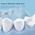 preiswerte Persönliche Schutzausrüstung-Munddusche elektrischer Zahnreiniger Zahnwasser Flosser 360 rotierende Düse Jet Wassertank Tiefenreinigung Zahnfleischmassage 230ml