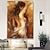 abordables Art Nude-peinture à l&#039;huile faite à la main personnes verticales peintes à la main toile roulée moderne contemporaine (pas de cadre)