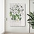 billige Blomster-/botaniske malerier-håndlaget oljemaleri håndmalt høykvalitets 3d-blomster moderne moderne rullet lerret (ingen ramme)