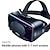tanie Konsole do gier-zestaw słuchawkowy VR z kontrolerem regulowane okulary 3D VR zestaw słuchawkowy do wirtualnej rzeczywistości HD Blu-ray ochrona oczu wsparcie 57 cali na telefon/Android 222