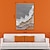 billige Abstrakte malerier-oljemaleri håndlaget håndmalt veggkunst abstrakt lerret maleri hjemmedekorasjon innredning strukket ramme klar til å henge