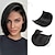 levne Clip in Extensions-2 balení 4palcové krátké tlusté příčesky dodávají vlasům extra objem clip in prodlužování vlasů vlasový toner pro řídnoucí vlasy dámská barva šedá/hnědá/stříbrná/bílá smíšená