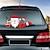 cheap Car Stickers-Santa Claus Snowman &amp; Elk Christmas Festive Decoration Car Stickers Funny Cartoon Waving Arm Rear Windshield Window Wiper Decals