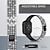 voordelige Apple Watch-bandjes-sieraden armband Compatibel met: Apple Watch-horlogebandje 38mm 40mm 41mm 42mm 44mm 45mm 49mm met zaak Dames Luxe Roestvrij staal Strass Vervangende horlogeband voor iwatch Serie Ultra 8 7 6 5 4 3 2