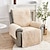 cheap Recliner Chair Cover-Plush Recliner Cover Velvet Recliner Sofa Cover 1 Seater Armchair Slipcover Slip Resistant Recliner Sofa Slipcover Seat Furniture Protector Anti-Slip Couch Covers for Dogs Cats Kids