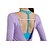 cheap Sports Bras-Women&#039;s Crew Neck Yoga Top Open Back Cross Back Solid Color Black Purple Yoga Fitness Gym Workout Spandex T Shirt Top Sport Activewear Stretchy Breathable Quick Dry Comfortable Loose Fit