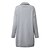 cheap Sweaters-Women&#039;s Pullover Sweater Jumper Jumper Cable Chunky Knit Tunic Turtleneck Solid Color Daily Holiday Casual Winter Fall Gray S M L