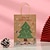 levne Event &amp; Party Supplies-10 ks Vánoce Narozeniny Ježíšek Festival / Party Balící papír pro Dátek Ozdoby Večírek 8.27*5.9*3.15 inch Nebělený sulfátový papír