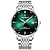 お買い得  クォーツ腕時計-新しい poedagar/ p868 ブランドのメンズ腕時計防水暗闇で光るスリムなカレンダー クォーツ時計は外国貿易でヒットです。