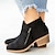 cheap Ankle Boots-Women&#039;s Boots Chelsea Boots Suede Shoes Plus Size Outdoor Daily Solid Color Solid Colored Booties Ankle Boots Cuban Heel Round Toe Basic Classic Casual Suede Zipper Black Blue Orange