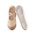 abordables Chaussures de Ballet-chaussures de ballet pour femmes appartements pliables pratique trainning chaussures de danse scène de performance intérieur fourrure doublé chaud plat talon plat rose beige