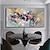 baratos Pinturas Abstratas-pintura a óleo artesanal lona decoração da arte da parede resumo moderno para decoração de casa pintura sem moldura enrolada