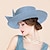 voordelige Feesthoeden-fascinators hoed Sinamay Bowler / Cloche hoed Bruiloft Casual Paardenrace Damesdag Melbourne Cup Vintage Elegant Met Strik Helm Hoofddeksels