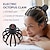 cheap Body Massager-Electric Scalp Massager Octopus Claw Hands Free Therapeutic Head Scratcher Relief Hair Stimulation Rechargable Stress Relief Gift