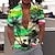abordables Camisa hawaiana para hombre-Hombre Camisa camisa hawaiana Camisa gráfica Árbol de coco Paisaje Cuello Vuelto Verde Trébol Azul Piscina Morado Arco Iris Print Exterior Calle Manga Corta Abotonar Estampado Ropa Moda Design Casual