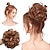 cheap Chignons-Messy Hair Buns Hair Piece Curly Hair Scrunchies for Women Girls Hairpieces Wavy Donut Hair Pieces Hair Bun Updo Hair Chignons