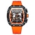 baratos Relógios Quartz-Mini foco relógio esportivo de quartzo para homens cronógrafo calendário luminoso exército relógios masculinos marca de luxo banda de silicone à prova d&#039;água