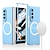 halpa Samsung-kotelot-puhelin Etui Käyttötarkoitus Samsung Galaxy Z Fold 5 Z Fold 4 Magsafen kanssa Magneetti Koko vartalon suoja Pölynkestävä Yhtenäinen TPU