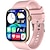 levne Chytré hodinky-imosi qx7 chytré hodinky 1,85 palcové chytré hodinky fitness hodinky na běhání bluetooth sledování teploty krokoměr připomenutí hovoru kompatibilní s android ios ženy muži vodotěsné dlouhý