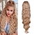 cheap Ponytails-Long Ponytail Extension Drawstring Ponytail Hair Extensions Wavy Pony Tail Synthetic Hairpiece for Women (6H22)