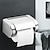 billige Toiletpapirholdere-toiletpapirholder rustfrit stål vandtætte papirrulleholdere vægmonteret (polerende krom)