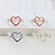 abordables Colliers, harnais et laisses pour chiens-2 pièces flash diamant coeur pince à cheveux accessoires pour animaux de compagnie bijoux de cheveux pour enfants couvre-chef pour filles