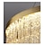halpa Kattokruunut-LED-riipus kevyt lasikattokruunu moderni kulta 50cm 60cm 80cm ruostumaton teräs galvanoitu 220-240v 110-120v