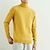 cheap Men&#039;s Pullover Sweater-Men&#039;s Sweater Wool Sweater Turtleneck Sweater Pullover Ribbed Knit Cropped Knitted Solid Color Turtleneck Keep Warm Modern Contemporary Work Daily Wear Clothing Apparel Fall &amp; Winter Camel Wine S M L