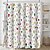 cheap Shower Curtains-Lovely Little Animal Print Shower Curtain with Hook Modern Polyester Processing Waterproof Bathroom