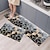 abordables Tapis et tapis de cuisine-tapis de cuisine géométriques modernes tapis à longues bandes tapis de chevet tapis de porte de salle de bain